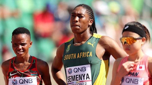 Caster Semenya of Team South Africa.