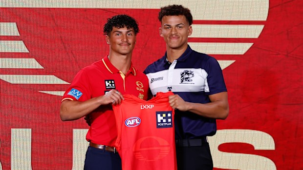 Suns academy picks Jake Rogers and Leo Lombard.