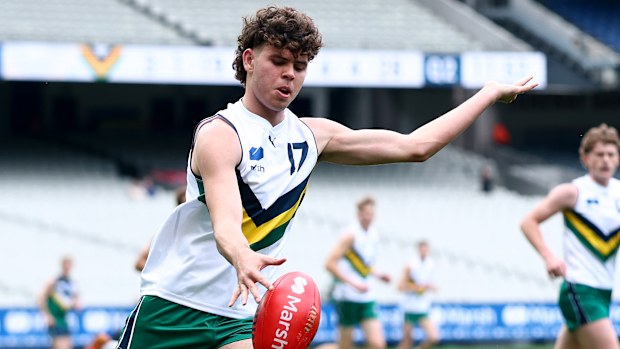 Port Adelaide academy prospect Dougie Cochrane.