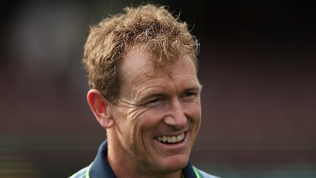 SYDNEY, AUSTRALIA - NOVEMBER 16: Cricket Australia selector George Bailey prior to game two of the Men's T20 International series between Australia and Pakistan at Sydney Cricket Ground on November 16, 2024, in Sydney, Australia. (Photo by Matt King - CA/Cricket Australia via Getty Images)