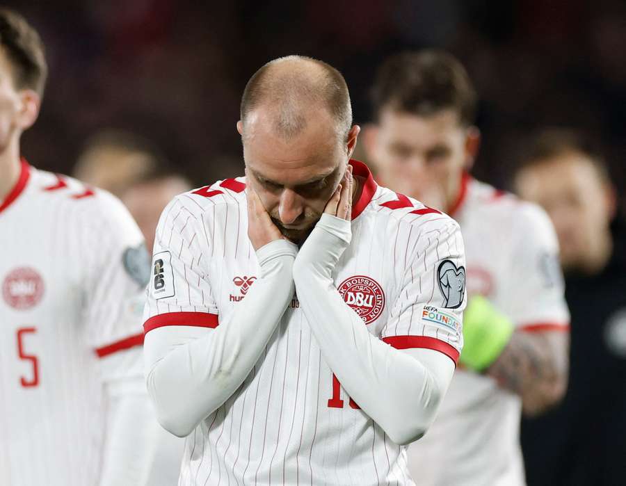 Denmark's Christian Eriksen