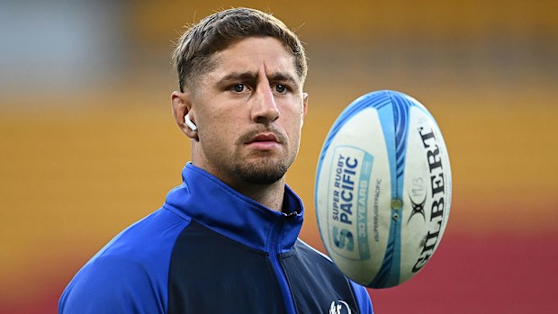 Zac Lomax of the Force is seen ahead of the round eight Super Rugby match.