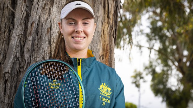 Talia Gibson in Hobart.