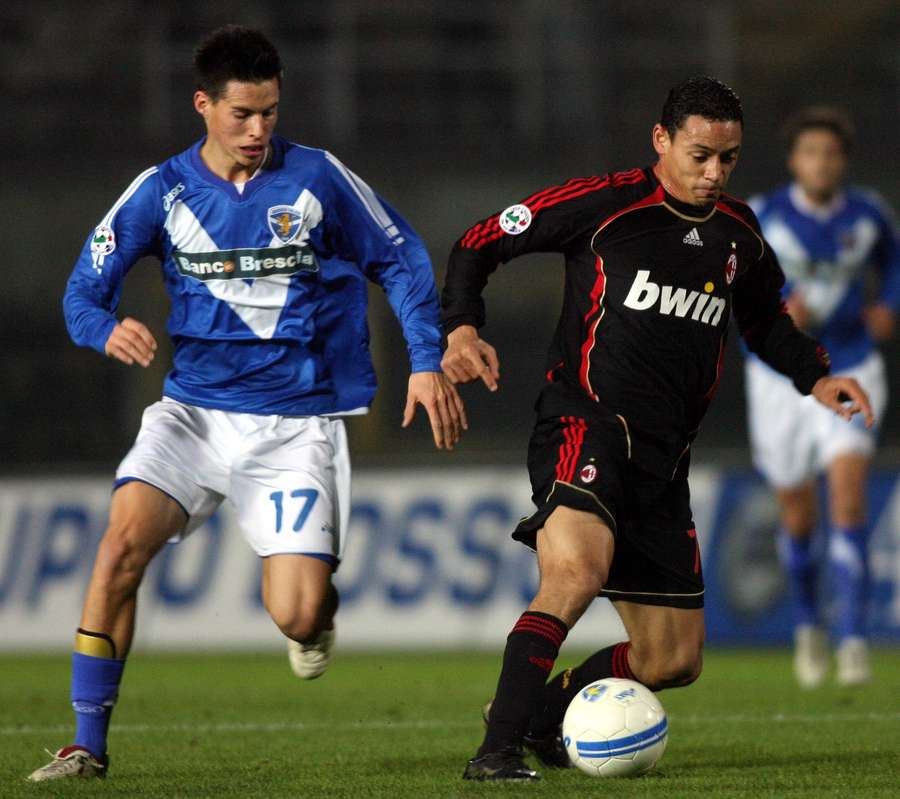 Marek Hamsik playing for Brescia in 2006