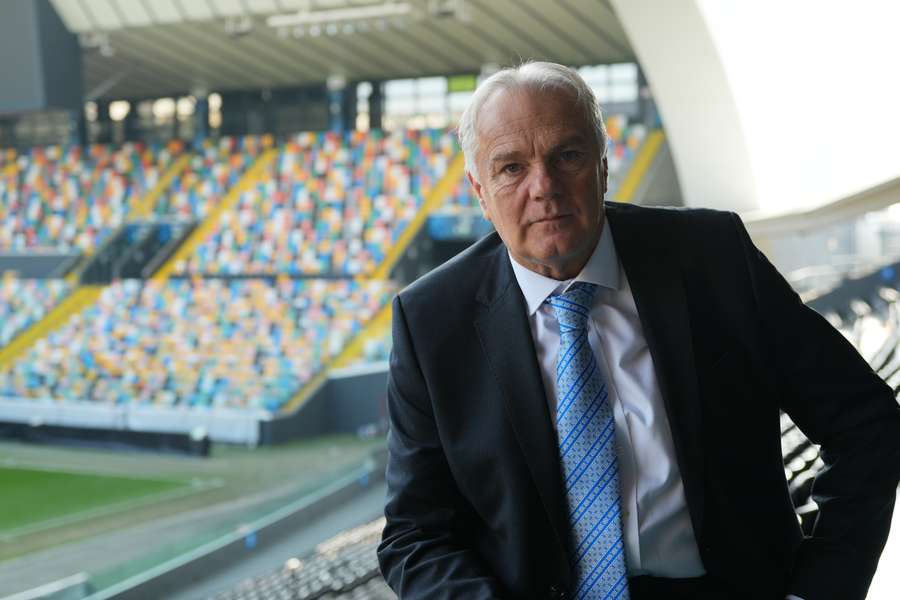 Gianluca Nani during his interview with Flashscore