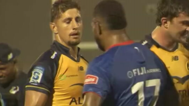 Zac Lomax after the match.