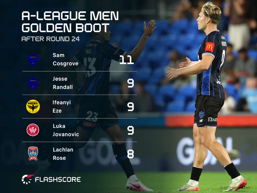 A-League Top Scorers