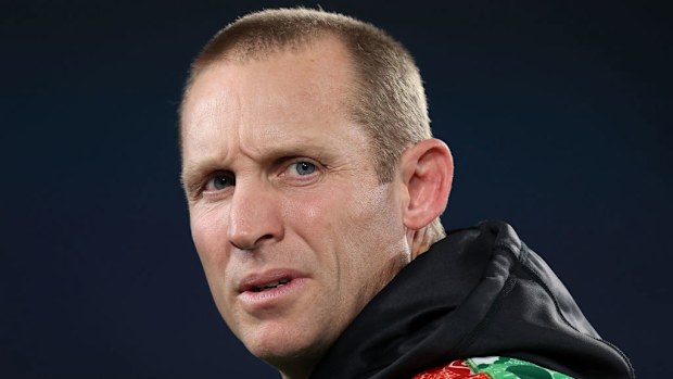 Ben Hornby interim head coach of the Rabbitohs. 