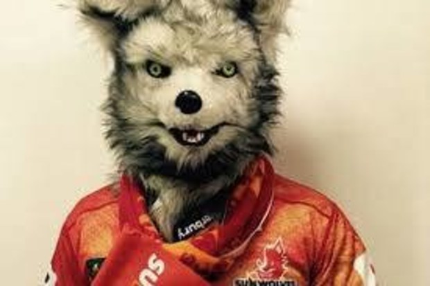 A former Sunwolves mascot.
