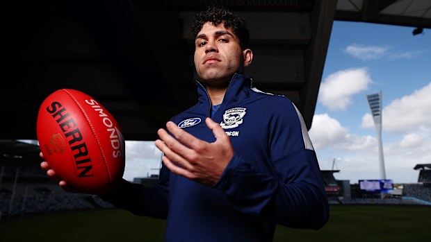 Geelong star Tyson Stengle.