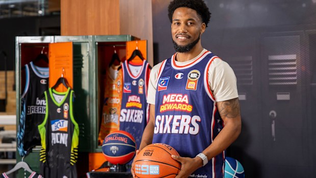 Bryce Cotton of the Adelaide 36ers at the Nine x NBL launch.