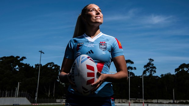 Teagan Berry is a new face in the NSW Blues squad.