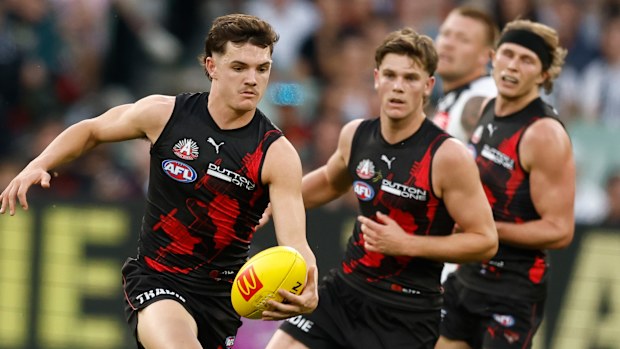 Archie Roberts of the Bombers on Anzac Day.