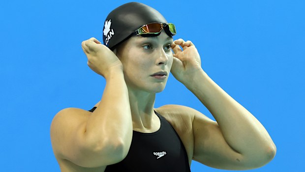Penny Oleksiak has been banned for two years from competition.