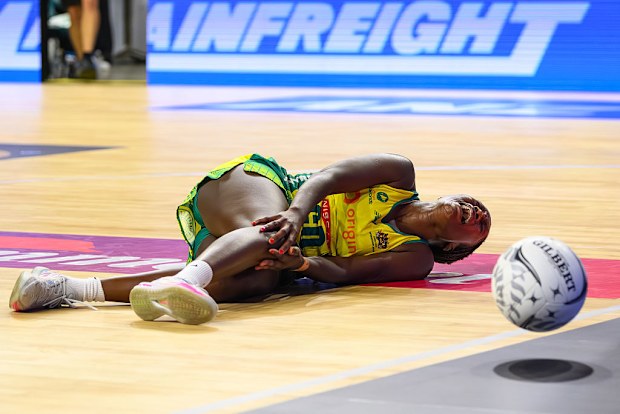 Sunday Aryang is injured.