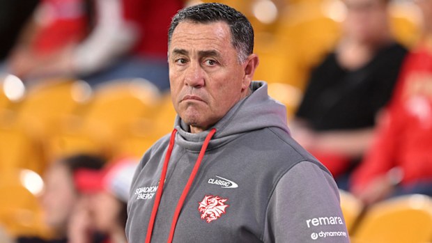 Dragons coach Shane Flanagan.