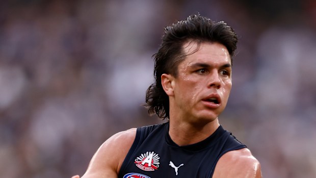 Elijah Hollands of the Blues.