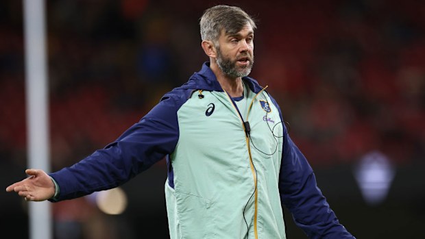 Geoff Parling at Principality Stadium.